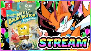 SpongeBob Battle for Bikini Bottom Rehydrated Part 1~ Daim's Birthday Stream! 🥳🍰⭐