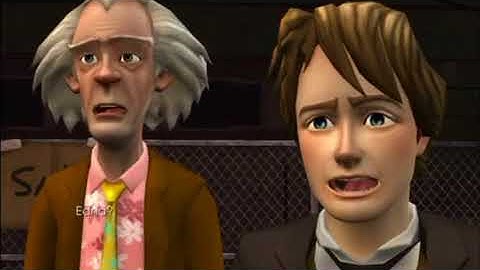 Back To The Future IOS-Back To 1986 And 3 Marty McFlys