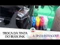 Tutorial - Tinta da Impressora estragou? Limpeza e Troca da Tinta do Bulk Ink - SULINK