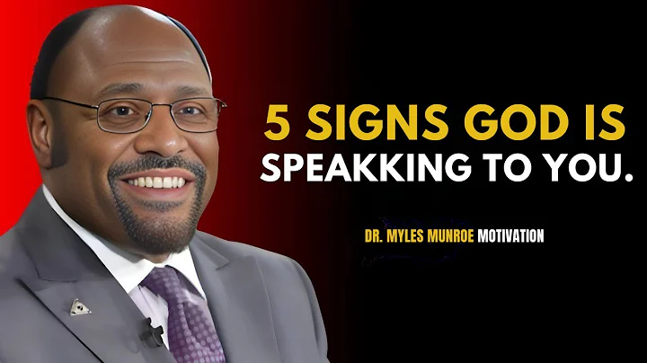 Myles Munroe Reveals : 5 Undeniable Signs God Is Speaking To You - Are You Listening ?