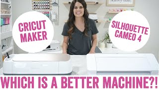Cricut Maker vs. Silhouette Cameo: What's Different, What's Best? -  Jennifer Maker