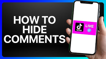 How To Hide Comments On TikTok Live Tutorial