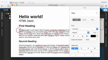 HTML의 문단과 줄바꿈