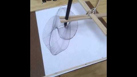 Three pendulum rotary harmonograph