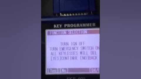 NSPC001 +SKP900Key Programming for a 2013 2014 Nissan Altima