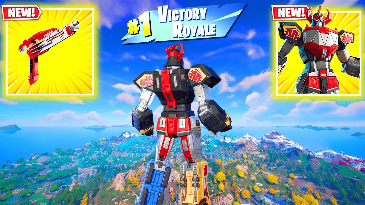 *NEW* FORTNITE *MEGAZORD* PORTAL IS HERE!