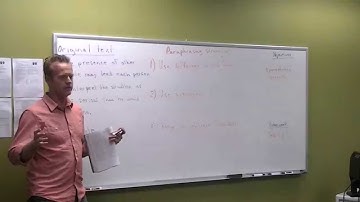 Learn English: Paraphrasing Strategies