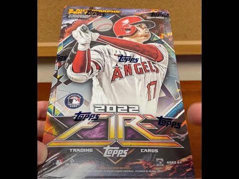2022 Topps Fire Hobby Box Opening - YouTube