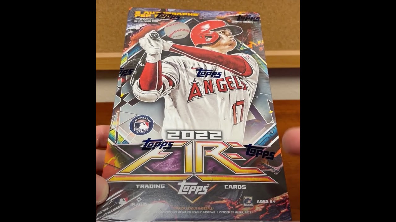 その他 TOPPS MLB FIRE BASEBALL HOBBY BOX 2022 2022 Topps Fire Baseball Hobby Box | DA Card World