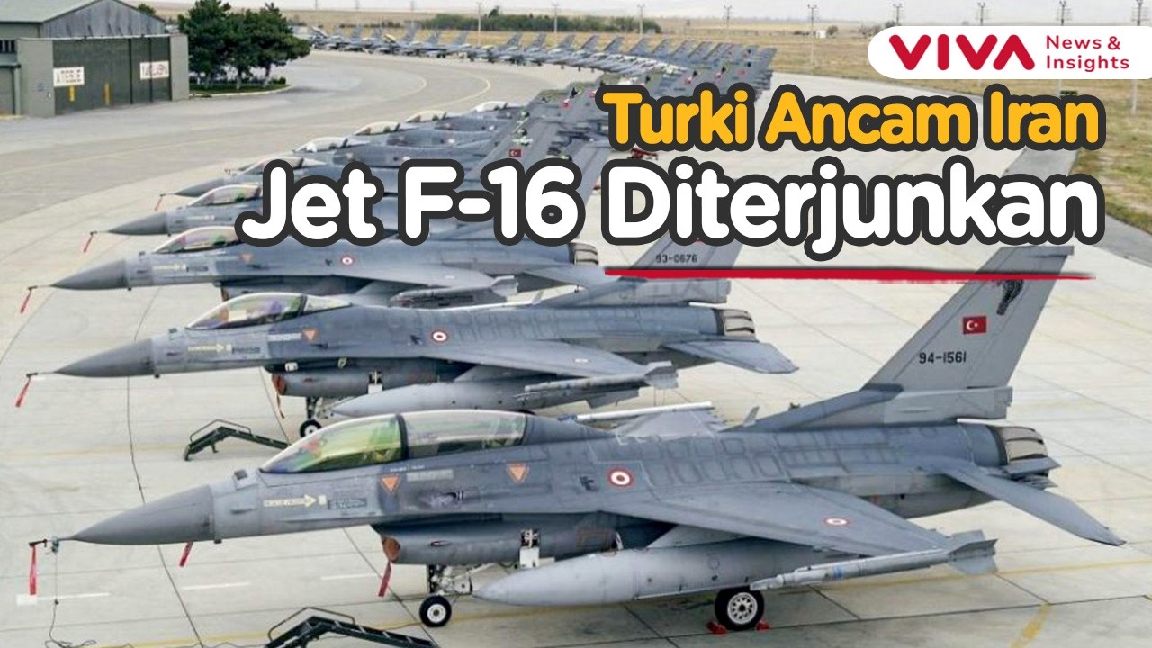 Panas! Turki Kerahkan Jet F-16 ke Siprus Utara di Tengah Perang Iran vs AS-Israel