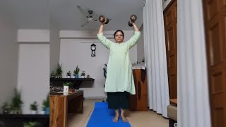 Morning yoga 🧘🏽 Day-66 with Habuild#yoga #india #exercise