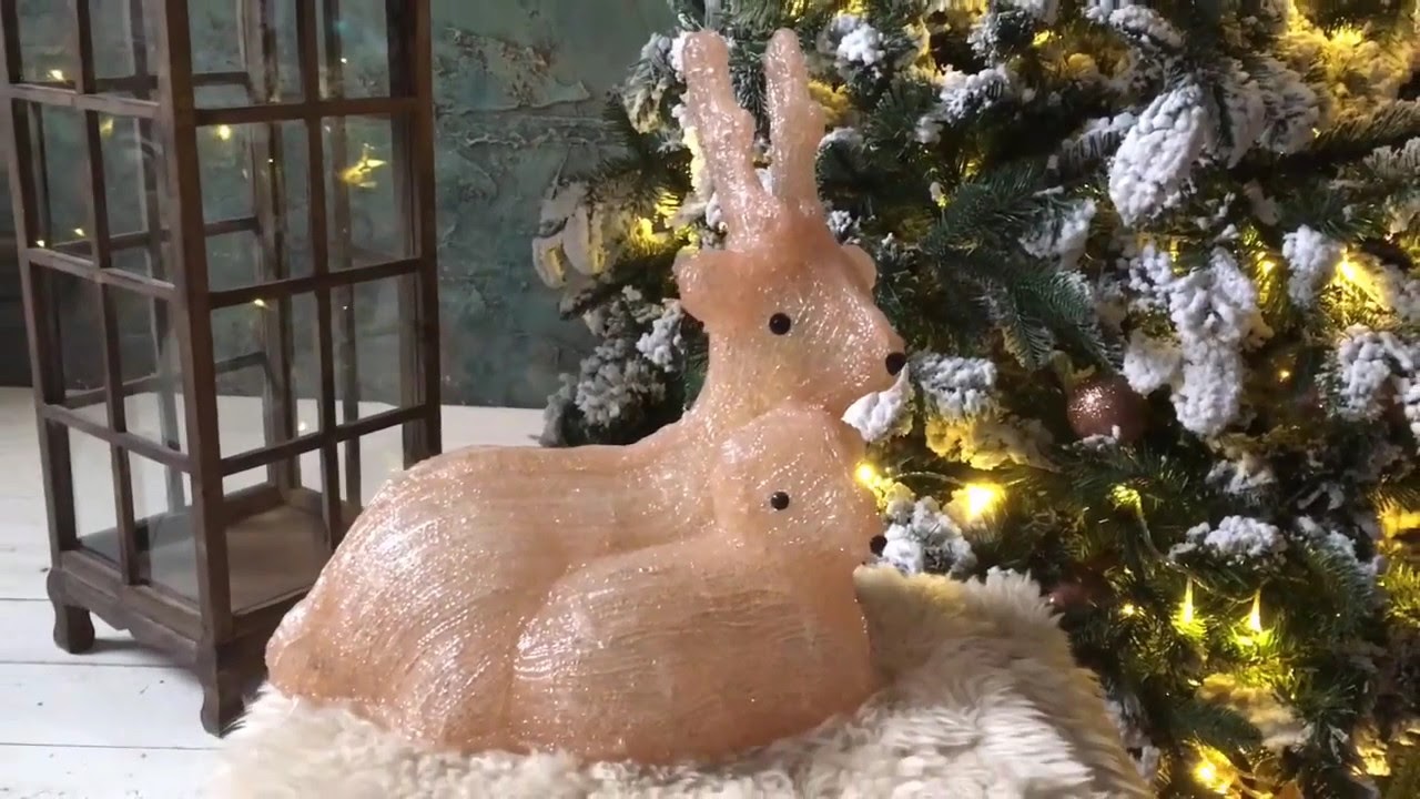 Олень свет фар