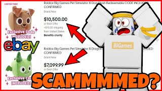 😱 BUYING PET SIMULATOR X PETS Off*EBAY*! Is This A SCAM, Hmmm...? (ROBLOX)