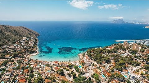 Holidayhome VillaRias Moraira SpainDroneVideo