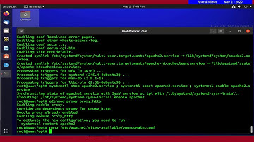 Setup Apache as Reverse Proxy for Tomcat Server On Ubuntu 20.04 LTS / Linux Mint 19.3