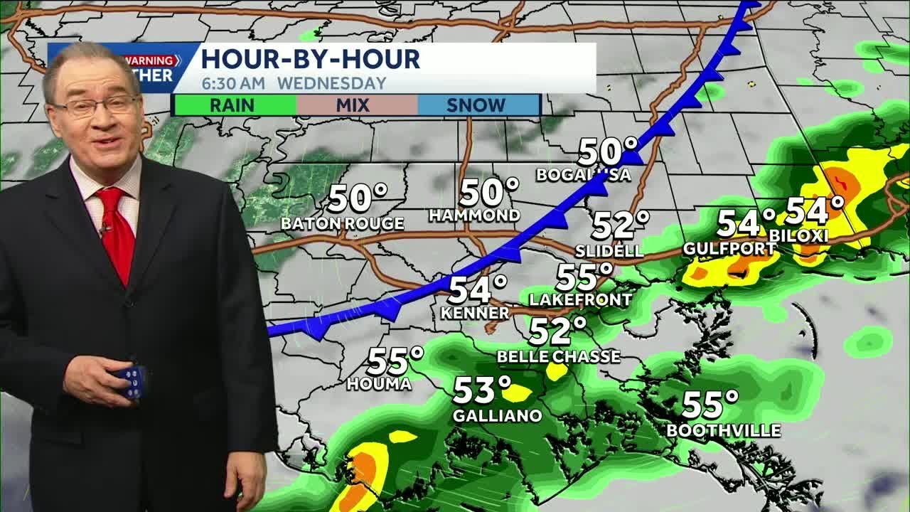 Rain chances going up Tuesday night, weekend changes ahead - YouTube