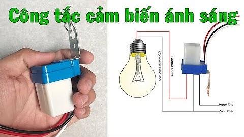 Công tắc cảm biến ánh sáng