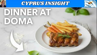 DELISH DINNER AT THE DOMA PERNERA - One NOT to MISS!!