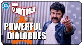 Balakrishna Powerful Dialogues In Lion Trisha, Radhika Apte Mani Sharma