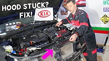 KIA OPTIMA HOOD DOES NOT OPEN FIX