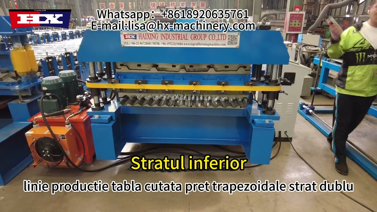 linie productie tabla cutata pret trapezoidale str