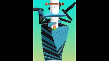 Stack Ball 3D Level 70 Gameplay (iOS,Andriod)