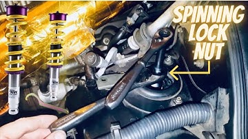 How to Tighten Coilovers, Strut and Shock Top Nuts