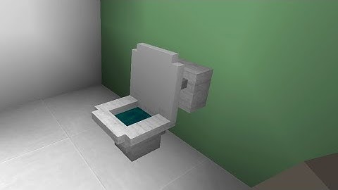 How to build a TOILET in Mini Block Craft 3D