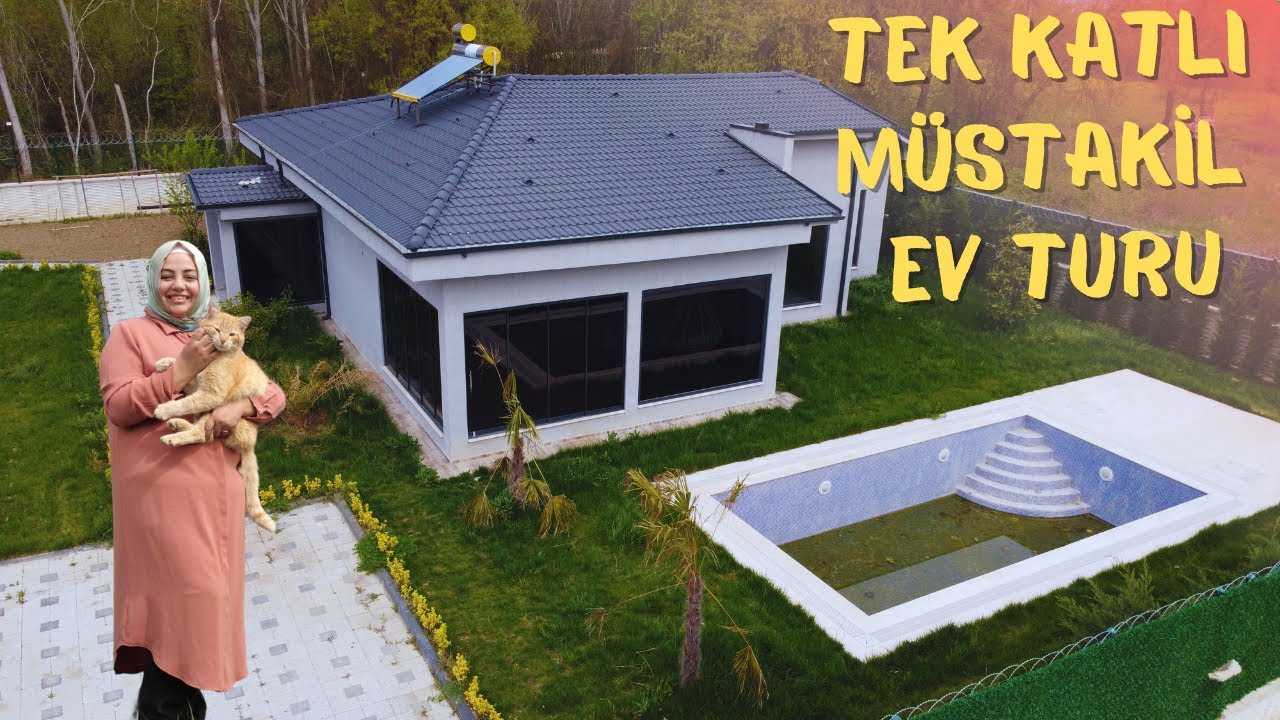 Şehrin içinde Şehirden Uzak Tek Katlı Müstakil Ev Turu/ Müstakil Ev Maliyeti / Hayallerimdeki Ev