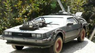 デロリアン 1:24 delorean Aoshima kit