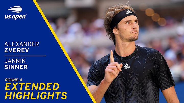 Alexander Zverev vs Jannik Sinner Extended Highlights | 2021 US Open Round 4