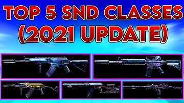 BEST SnD Class Setups (UPDATED) In Modern Warfare - TOP 5 BEST Class Setups For Search And Destroy