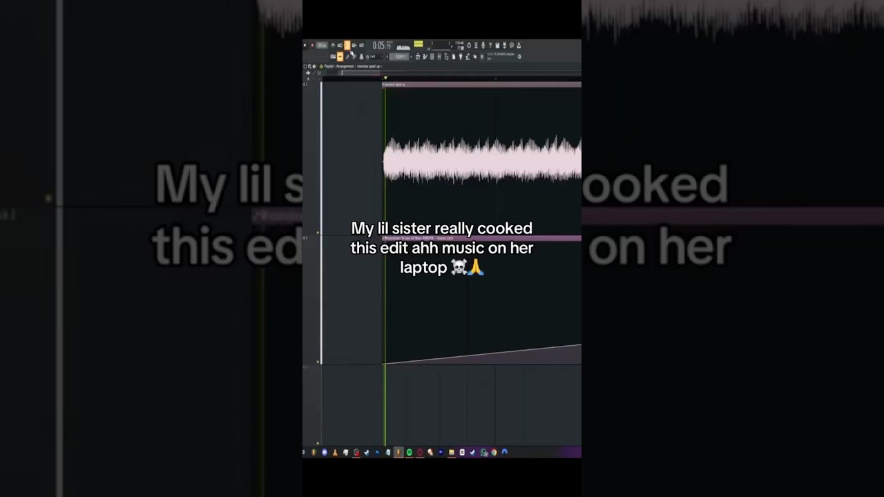 My Lil Sister made a Tiktok Song and its NOT what you think! 💀