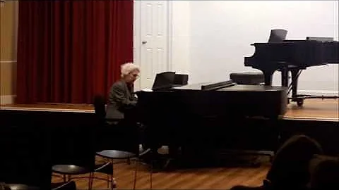 Cindy Schultz performing "Watch What Happens"