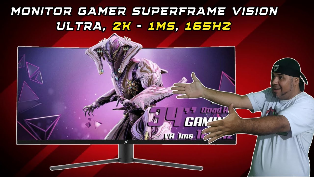 Monitor Gamer SuperFrame Elegance Series, White, 30 pol, Curvo, UltraWide,  Full HD, VA, 1ms, 200Hz, FreeSync