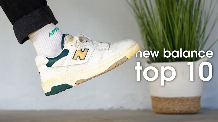 en casa hacer clic Propio Top 10 NEW BALANCE Sneakers for 2021 - YouTube