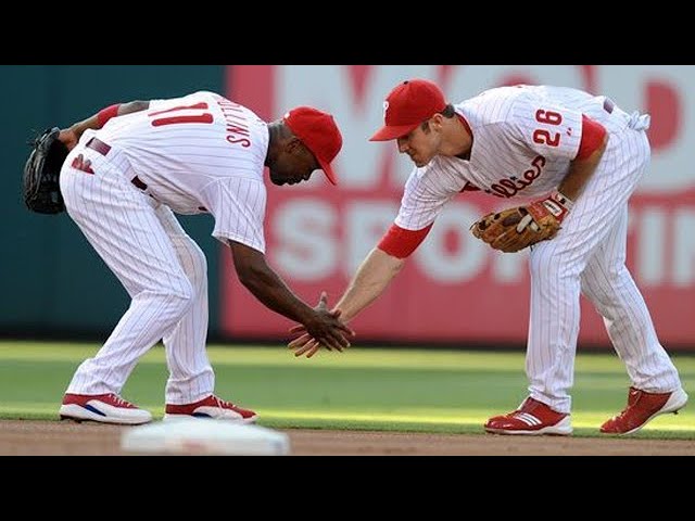 Jimmy Rollins and Chase Utley  Double Play Supercut 