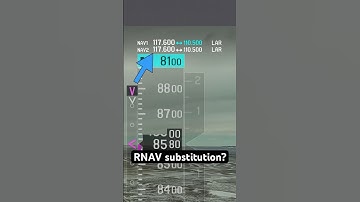 How to substitute RNAV on a VOR approach. #studentpilot #privatepilot #instrumentpilot