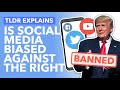 Are Conservatives Silenced By Social Media? Trump's Twitter, Shadow Bans & Algorithms - TLDR News