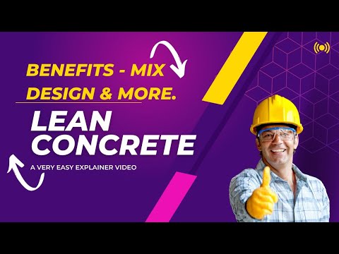 Video: Wat is mager beton