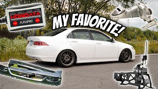 My TOP 5 Favorite K24 Acura Tsx Mods!