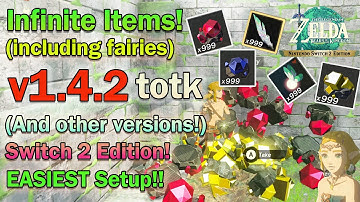 BEST and FASTEST item DUPLICATION glitch in 1.4.2 version Switch 2 Edition of Tears of the Kingdom