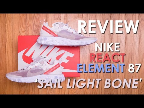 nike react 87 sail light bone