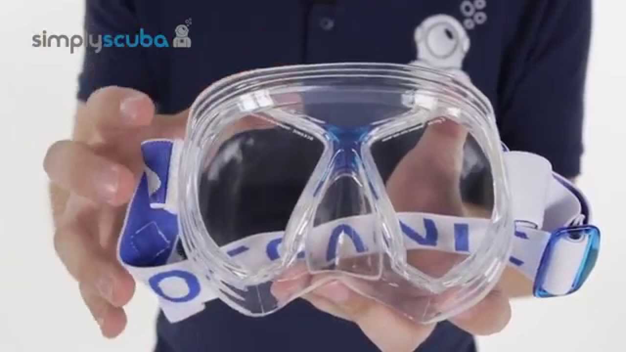 Oceanic Cyanea Dive Mask – Ultra Wide View, Super Comfortable For Scuba & Snorkeling