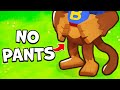 Using ONLY monkeys that DON&#39;T WEAR PANTS in Bloons TD 6