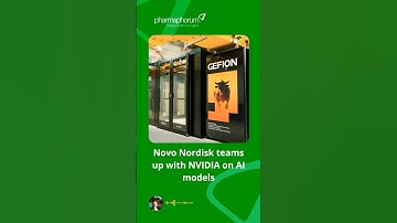Novo Nordisk teams up with NVIDIA on AI models #pharmanews #biotechnews #lifescience #news #pharma