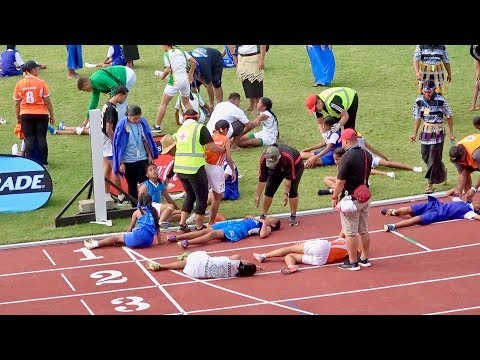 800M FINALS – DAY 3 TRACK EVENT 1: INTERCOLLEGIATE ATHLETICS  – KINGDOM OF TONGA