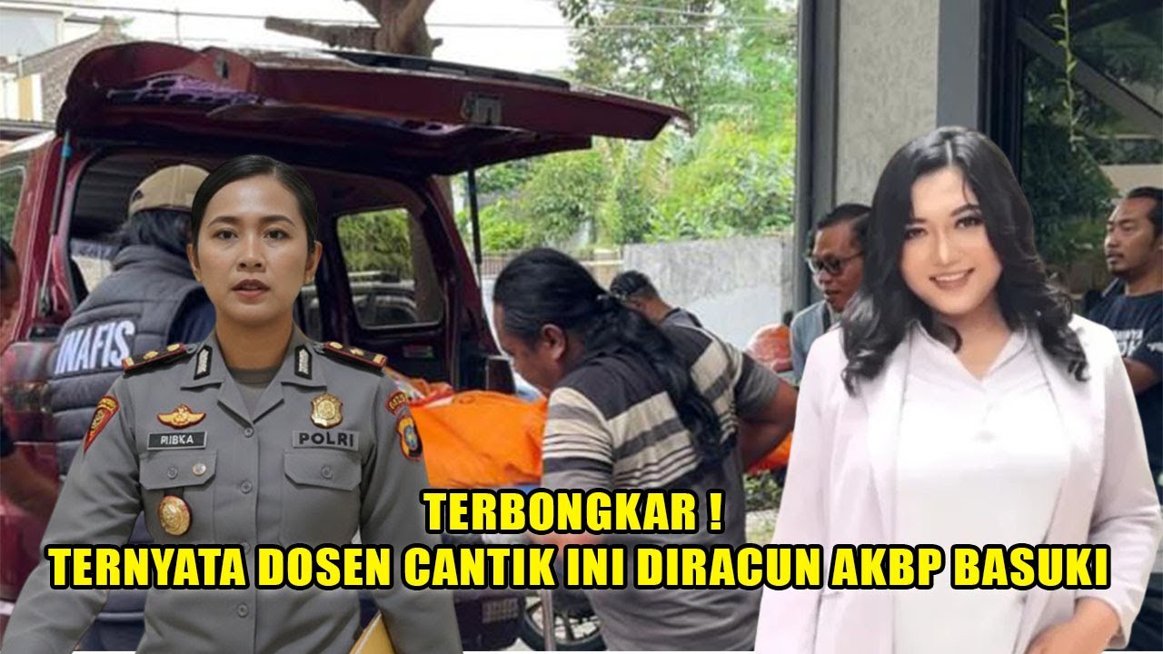 MENGEJUTKAN❗POLISI INI UNGKAP MOTIF AKBP BASUKI MEMBUNUH DOSEN CANTIK SEMARANG, DISUNTIK RACUN❓❗