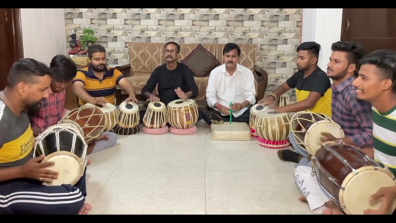 Aane se uske aaye bahar  cover on dholak tabla and percussion  mohammed rafi  jeene ki raah