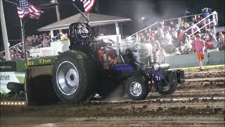 6000LB V8 HOT ROD TRACTOR CLASS AT THE 2024 MATT CALLAND MEMORIAL TRUCK AND TRACTOR PULL URBANA, OH